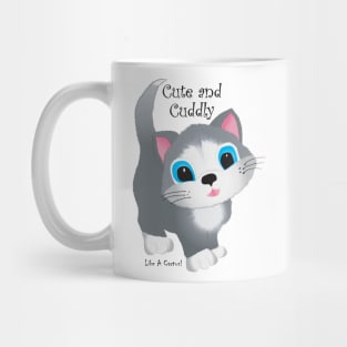 Cat - Cuddly and Cute Like A Cactus Mug